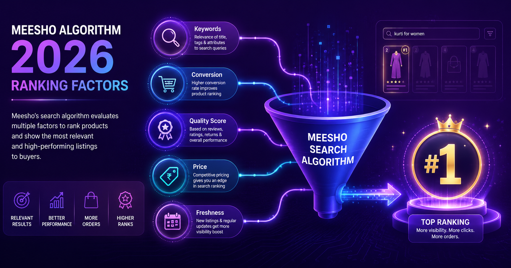 Meesho Algorithm 2026: 7 Ranking Factors You Must Know to Rank #1