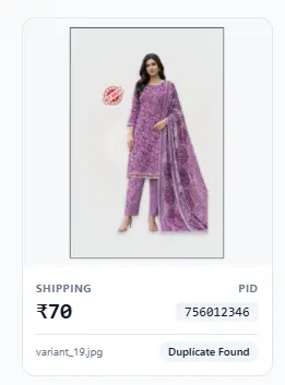 Optimized variant — lowest shipping cost